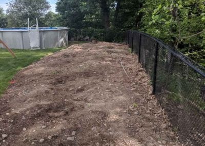 grading new lawn installation BEFORE a buckley landscaping IMG 20180620 093428