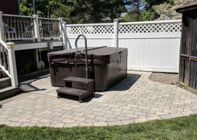 hot tub backyard patio a buckley landscaping img 20180523 141918