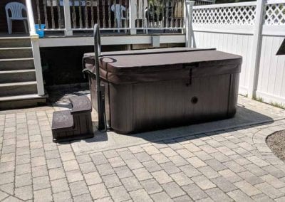 hot tub patio a buckley landscaping img 20180523 141935