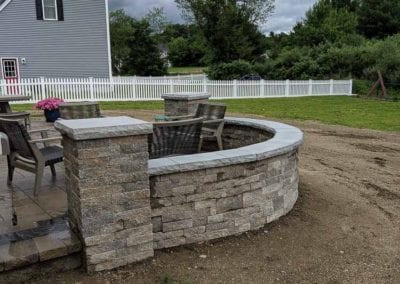 patio design retaining wall a buckley landscaping IMG 20190621 131917