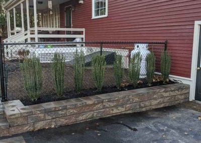retaining wall plantings a buckley landscaping IMG 20191115 151411